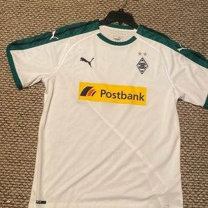 Monchengladbach white jersey,XL